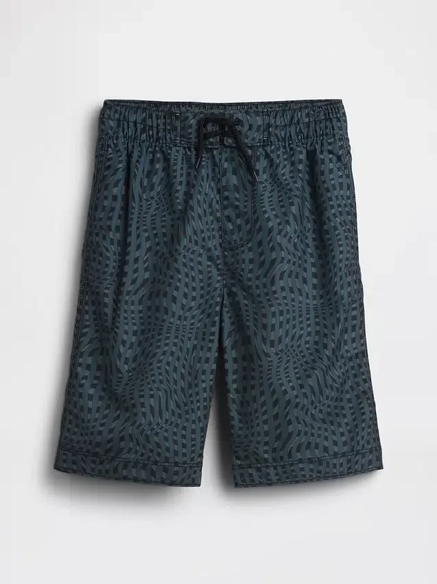 Recycelte Badeshorts für Kinder, 8"