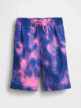 Recycelte Badeshorts für Kinder, 8"
