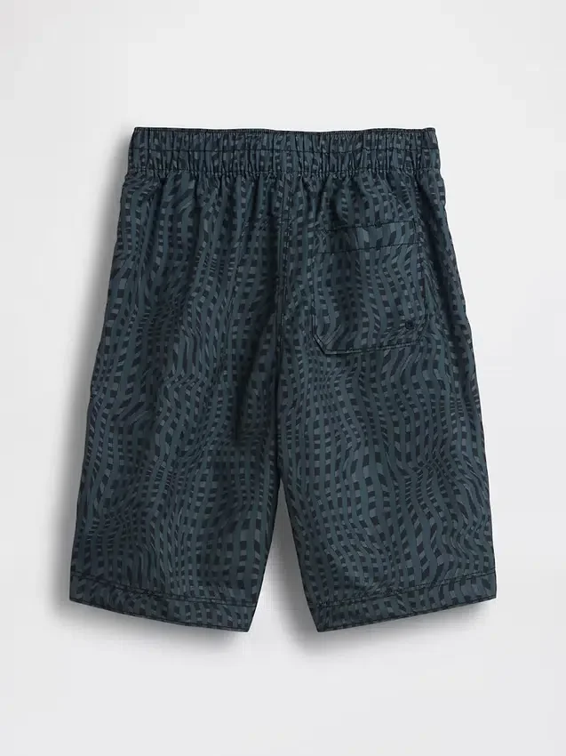 Recycelte Badeshorts für Kinder, 8"