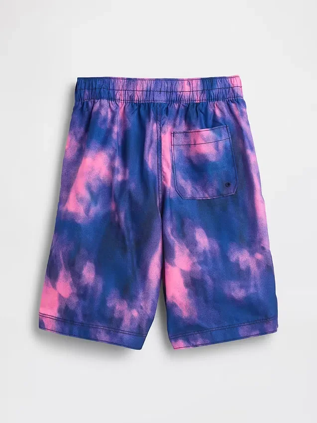 Recycelte Badeshorts für Kinder, 8"