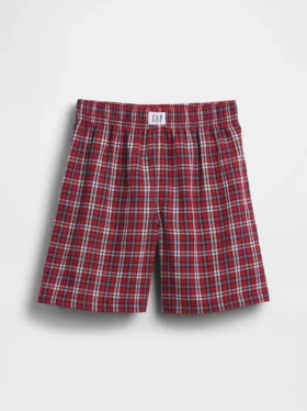 Recycelte Boxer-Pyjama-Shorts für Kinder