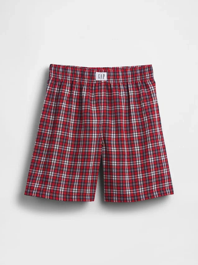Recycelte Boxer-Pyjama-Shorts für Kinder