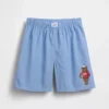 Recycelte Boxer-Pyjama-Shorts für Kinder