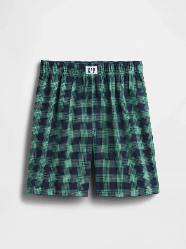 Recycelte Boxer-Pyjama-Shorts für Kinder