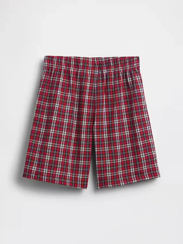 Recycelte Boxer-Pyjama-Shorts für Kinder