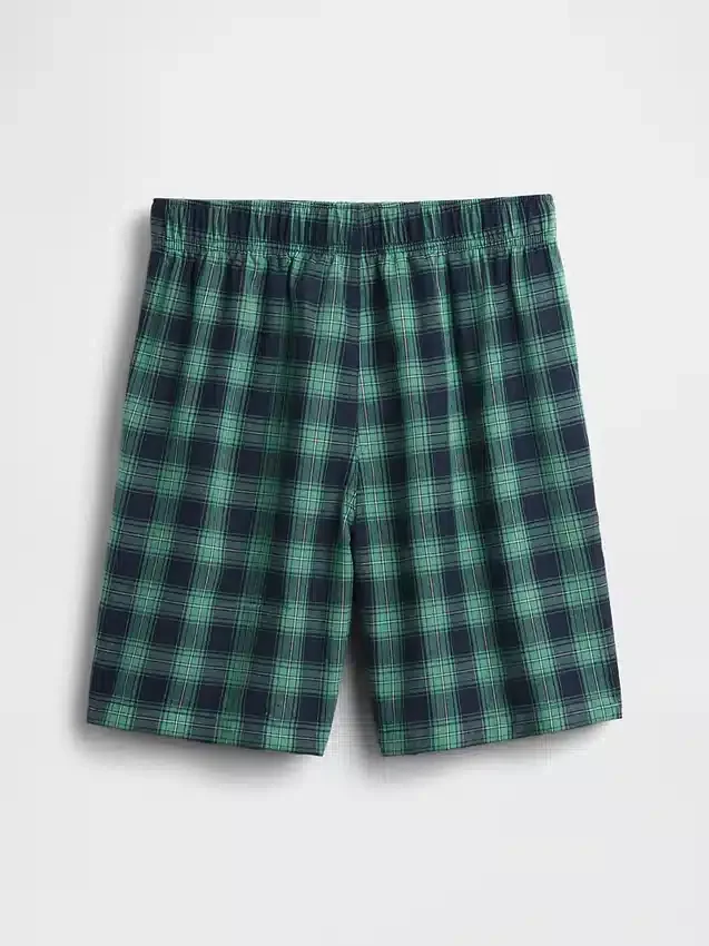 Recycelte Boxer-Pyjama-Shorts für Kinder
