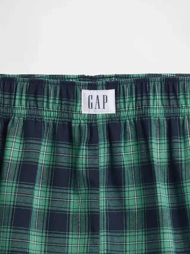 Recycelte Boxer-Pyjama-Shorts für Kinder
