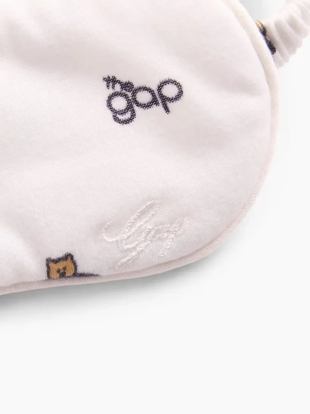 Recycelte GAP Logo-Schlafmaske für Kinder