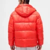 Recycelte, schwere Daunenjacke