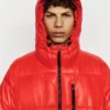 Recycelte, schwere Daunenjacke