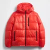 Recycelte, schwere Daunenjacke