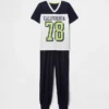 Recyceltes Pyjama-Jogginghosen-Set für Kinder