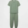 Recyceltes Pyjama-Jogginghosen-Set für Kinder