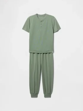 Recyceltes Pyjama-Jogginghosen-Set für Kinder