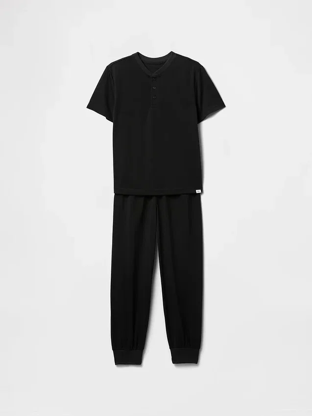 Recyceltes Pyjama-Jogginghosen-Set für Kinder