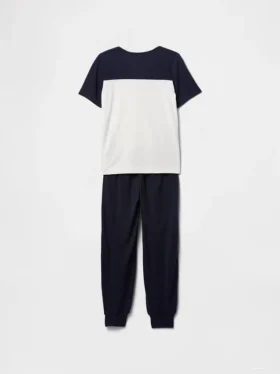 Recyceltes Pyjama-Jogginghosen-Set für Kinder