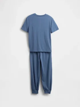 Recyceltes Pyjama-Jogginghosen-Set für Kinder