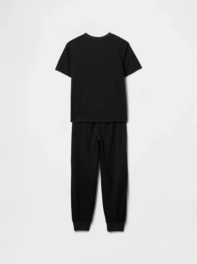 Recyceltes Pyjama-Jogginghosen-Set für Kinder