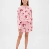 Recyceltes Pyjama-Set mit Shorts für Kinder