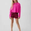 Recyceltes Pyjama-Set mit Shorts für Kinder