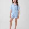 Recyceltes Pyjama-Set mit Shorts für Kinder