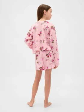 Recyceltes Pyjama-Set mit Shorts für Kinder
