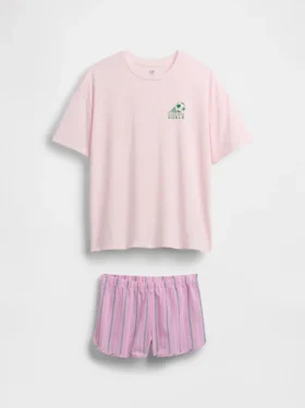 Recyceltes Pyjama-Set mit Shorts für Kinder