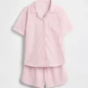 Recyceltes Pyjama-Set mit Shorts für Kinder