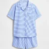 Recyceltes Pyjama-Set mit Shorts für Kinder
