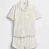 Recyceltes Pyjama-Set mit Shorts für Kinder