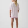 Recyceltes Pyjama-Set mit Shorts für Kinder