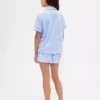 Recyceltes Pyjama-Set mit Shorts für Kinder