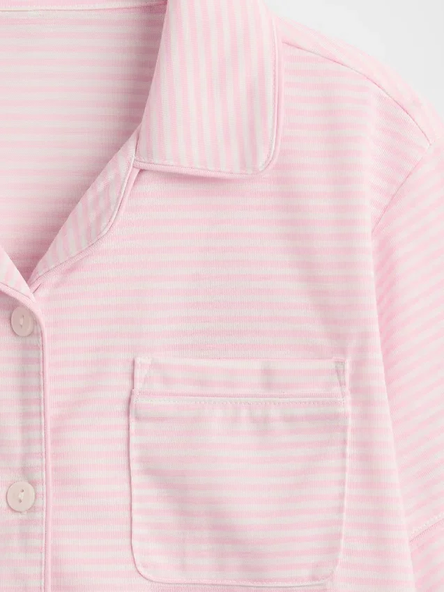 Recyceltes Pyjama-Set mit Shorts für Kinder