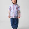 Regenjacke für Baby & Kleinkind mit Schmetterlingsmotiv
