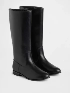 Reitstiefel aus veganem Leder