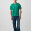 Relaxed-Fit-Logo-T-Shirt für Erwachsene aus schwerem Stoff