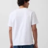 Relaxed-Fit-Logo-T-Shirt für Erwachsene aus schwerem Stoff