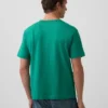 Relaxed-Fit-Logo-T-Shirt für Erwachsene aus schwerem Stoff