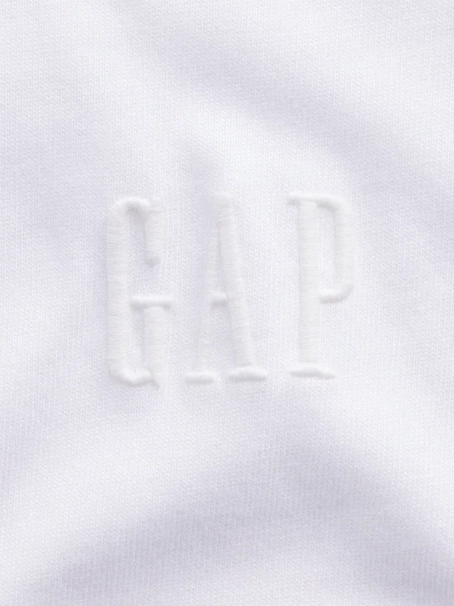 Relaxed-Fit-Logo-T-Shirt für Erwachsene aus schwerem Stoff