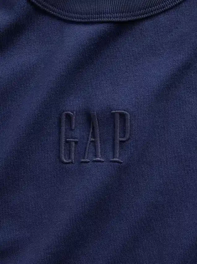 Relaxed-Fit-Logo-T-Shirt für Erwachsene aus schwerem Stoff