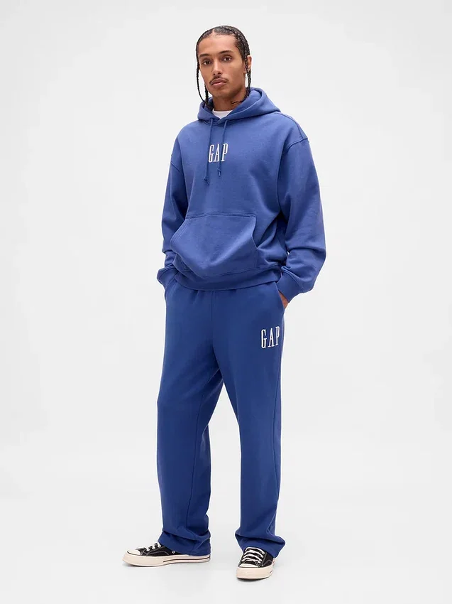 Relaxed-Fit-Sweathose mit Logo für Erwachsene, Heavyweight