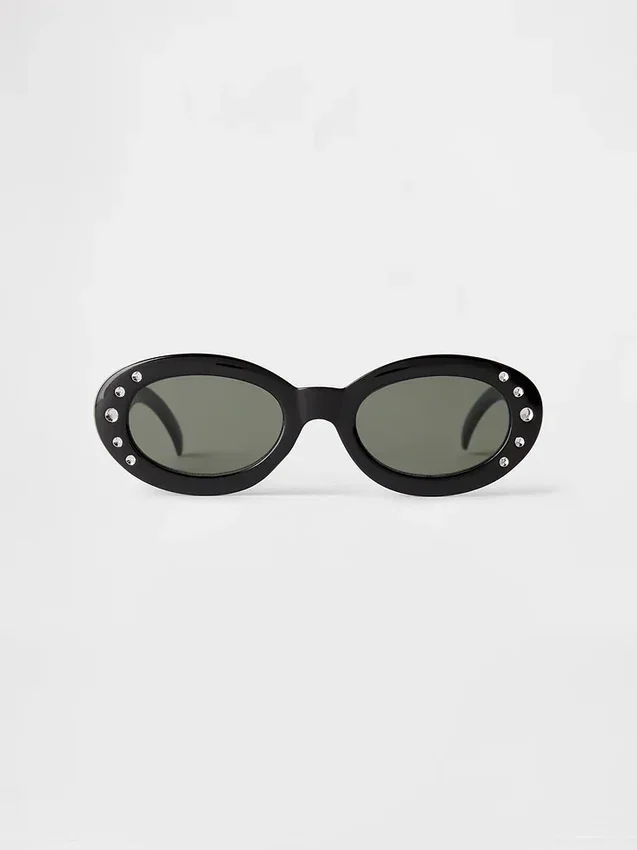 Retro-Sonnenbrille für Kinder, ovale Form