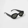 Retro-Sonnenbrille für Kinder, ovale Form