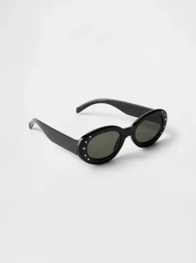 Retro-Sonnenbrille für Kinder, ovale Form