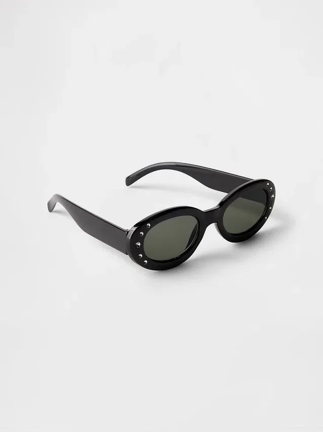 Retro-Sonnenbrille für Kinder, ovale Form