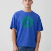 Robert Indiana Oversized-T-Shirt mit Grafik