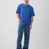 Robert Indiana Oversized-T-Shirt mit Grafik