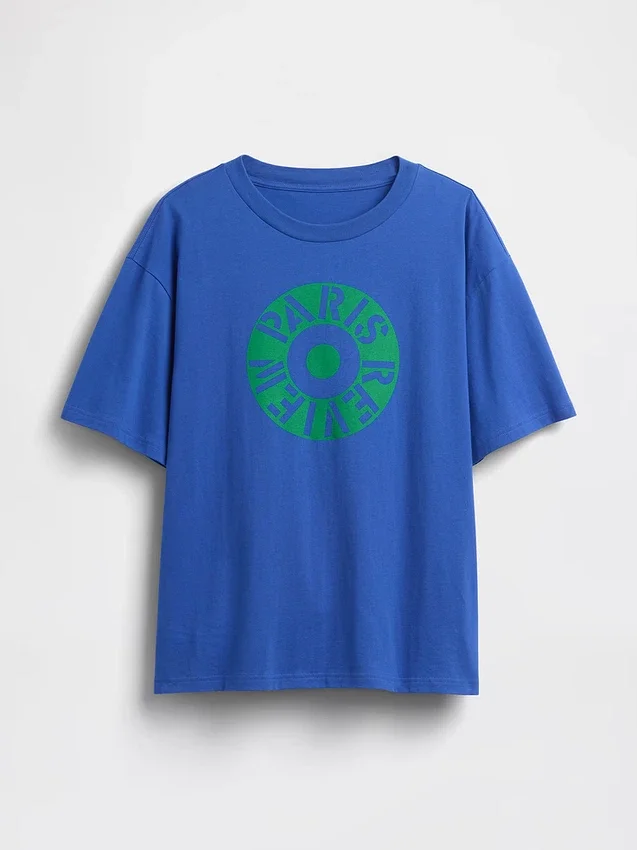 Robert Indiana Oversized-T-Shirt mit Grafik