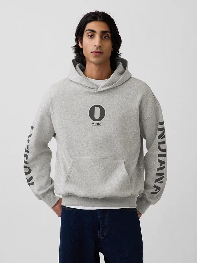Robert Indiana Vintagesoft-Hoodie mit Grafik