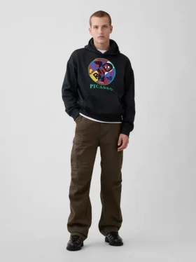Robert Indiana Vintagesoft-Hoodie mit Grafik